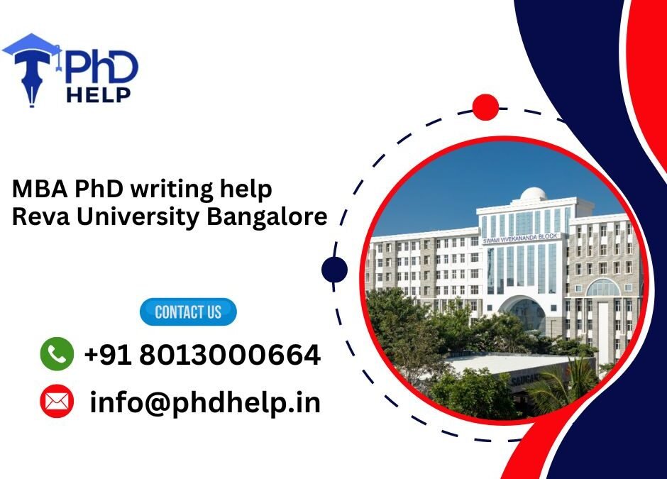 MBA PhD writing help Reva University Bangalore