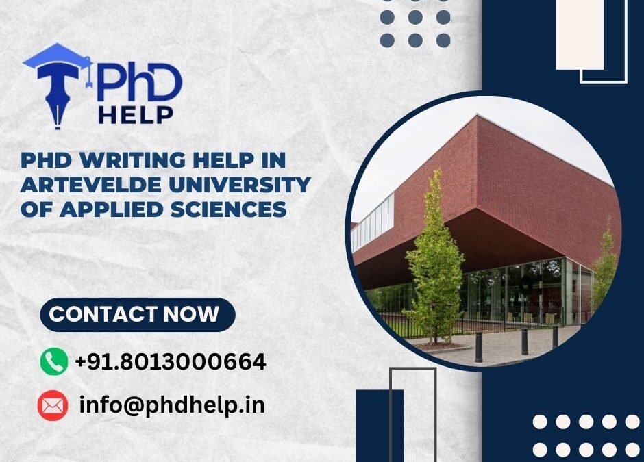 PhD writing help in Artevelde University of Applied Sciences