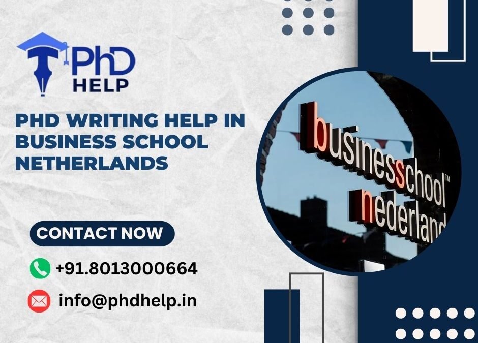 PhD writing help in Business School Netherlands