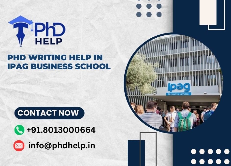 PhD writing help in IPAG Business School