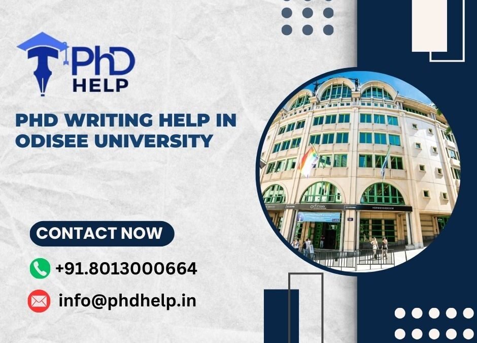 PhD writing help in Odisee University