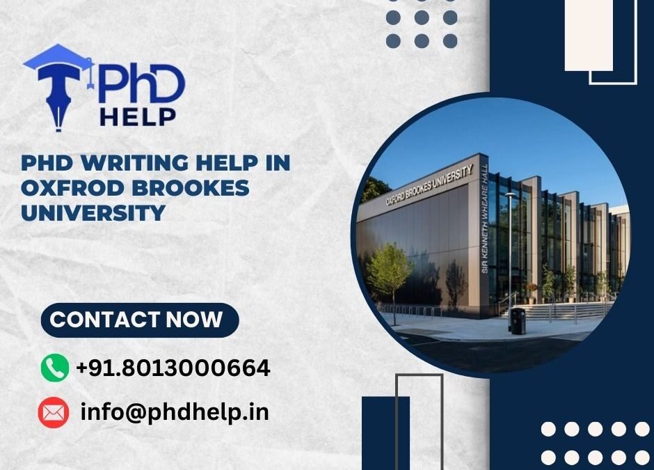 PhD writing help in Oxfrod Brookes University