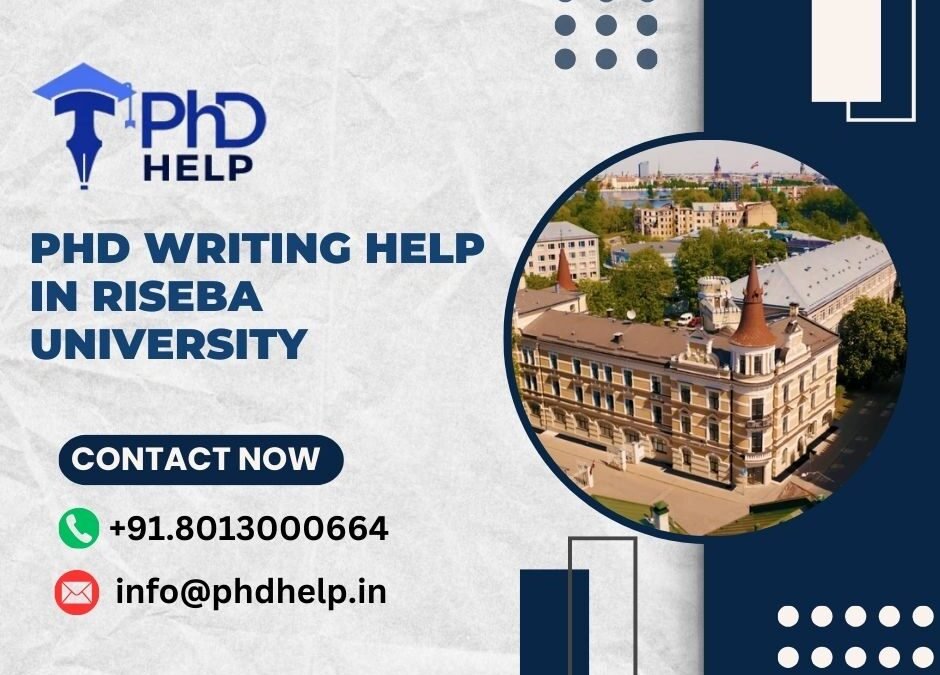 PhD writing help in RISEBA University