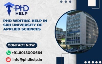 PhD writing help in SRH University of Applied Sciences