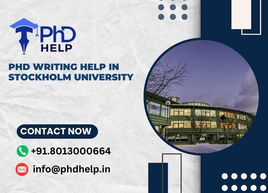 PhD writing help in Stockholm University