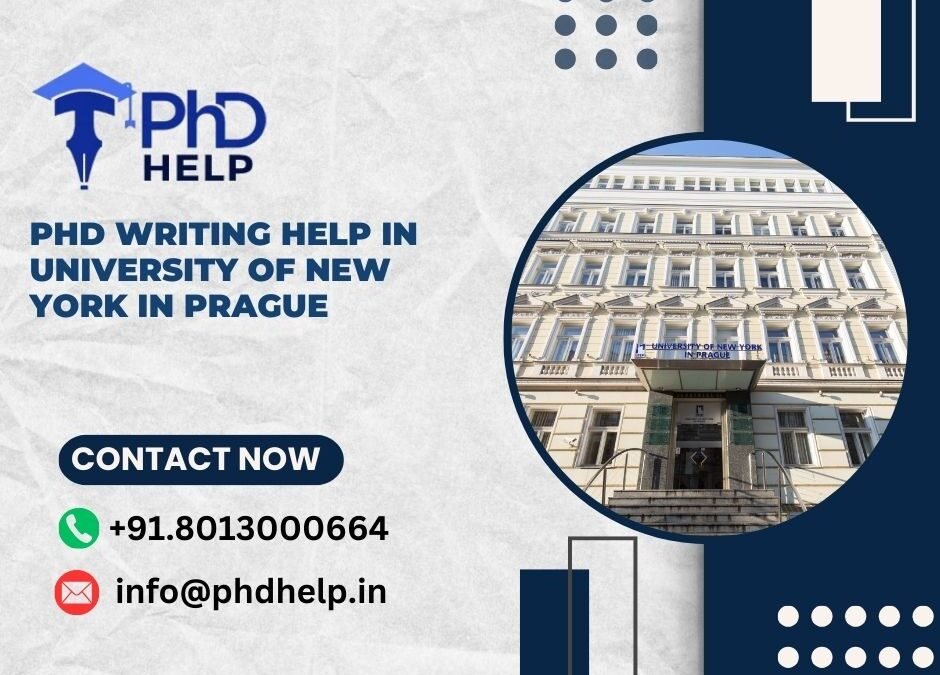 PhD writing help in University of New York in Prague