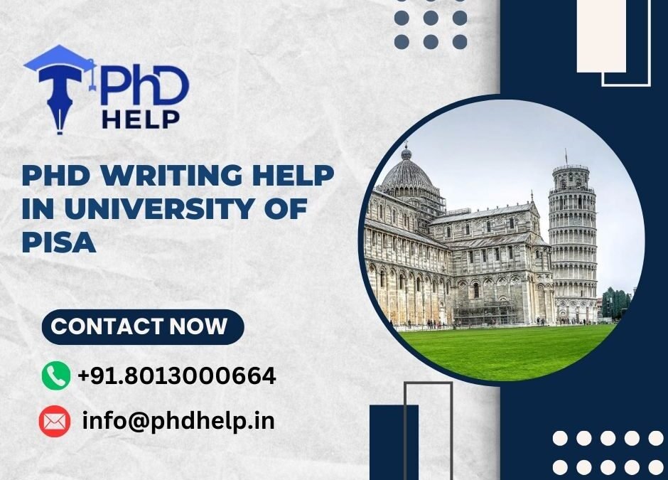 PhD writing help in University of Pisa