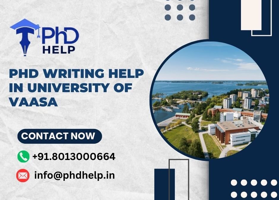 PhD writing help in University of Vaasa