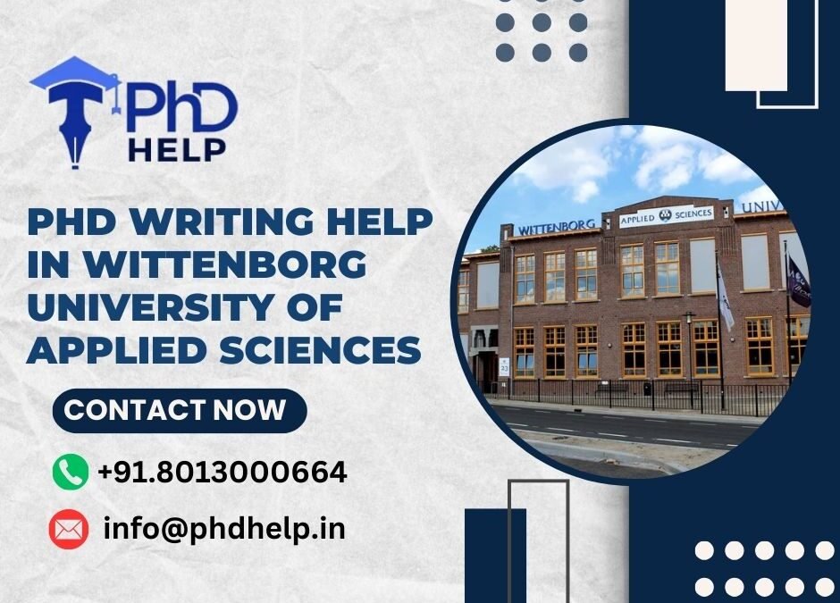 PhD writing help in Wittenborg University of Applied Sciences