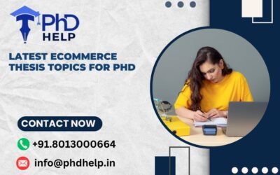 Latest Ecommerce Thesis Topics for PhD