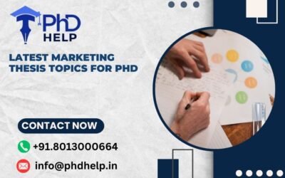 Latest Marketing Thesis Topics for PhD