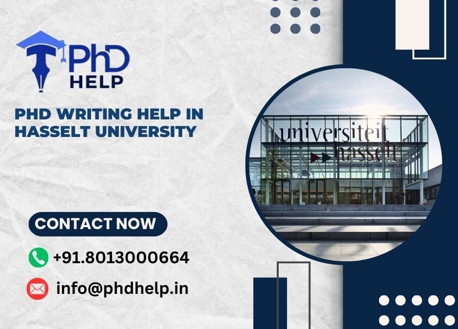 PhD writing help in Hasselt University