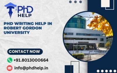 PhD writing help in Robert Gordon University
