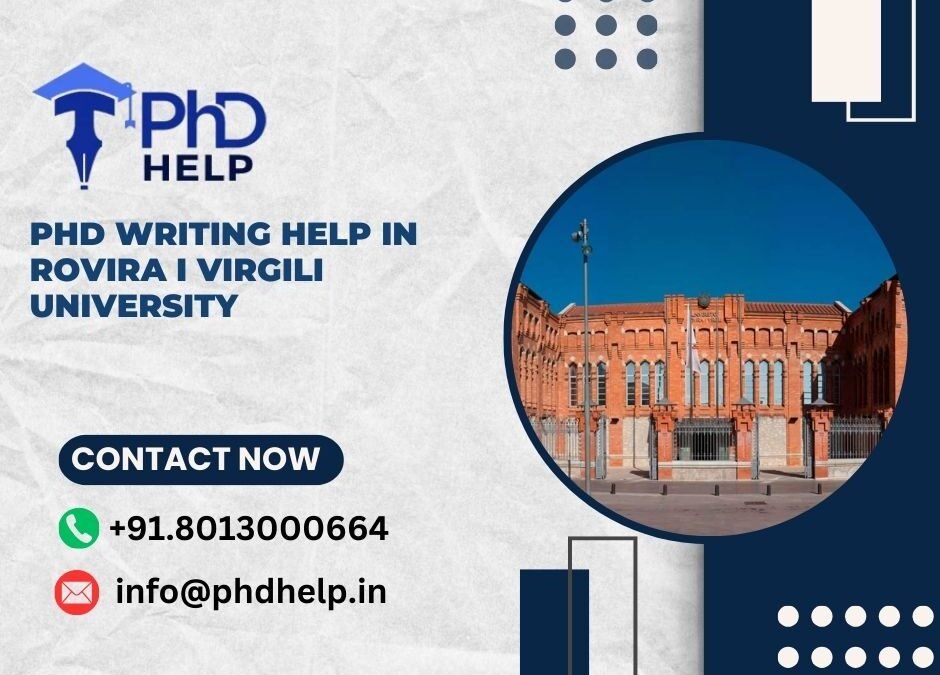 PhD writing help in Rovira i Virgili University