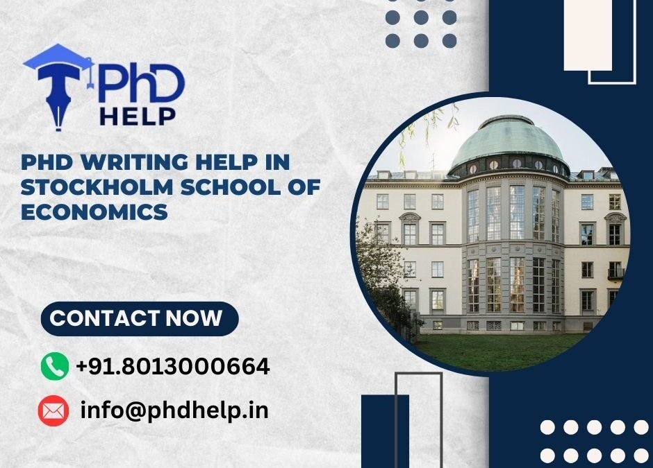 PhD writing help in Stockholm School of Economics