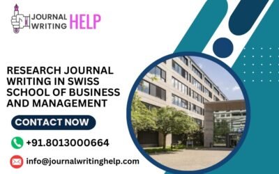 Research Journal writing in Swiss school of Business and Management