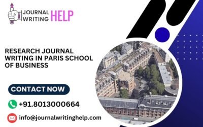 Research Journal writing in Paris school of Business
