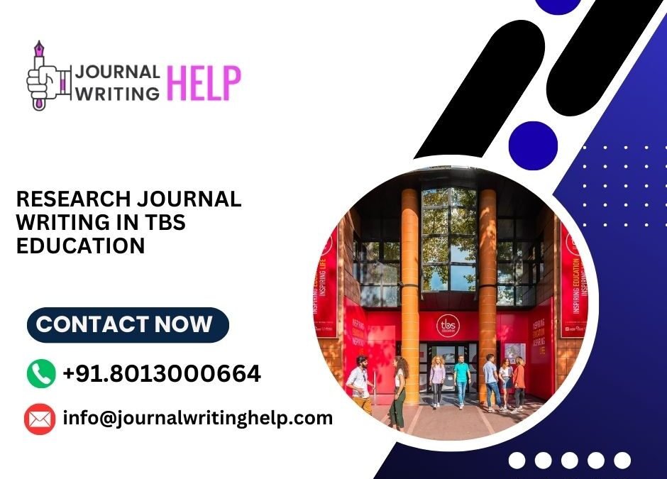 Research Journal writing in TBS Education