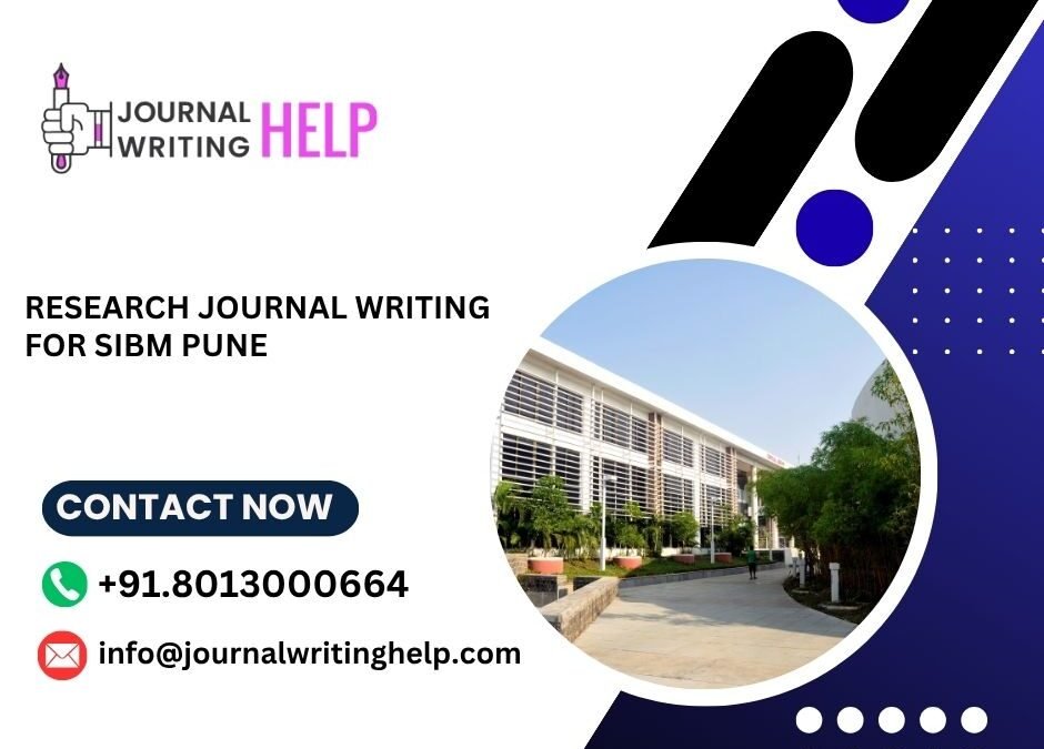 Research Journal writing for SIBM Pune